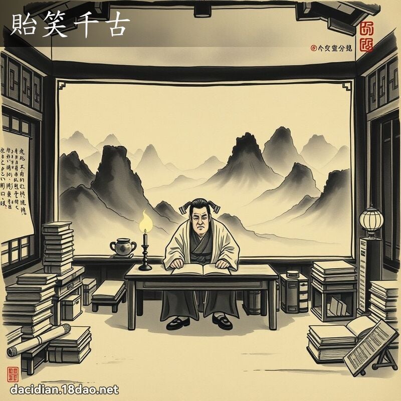 貽笑千古 配图