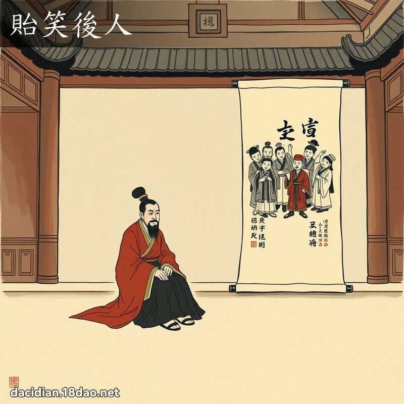 貽笑后人 配图