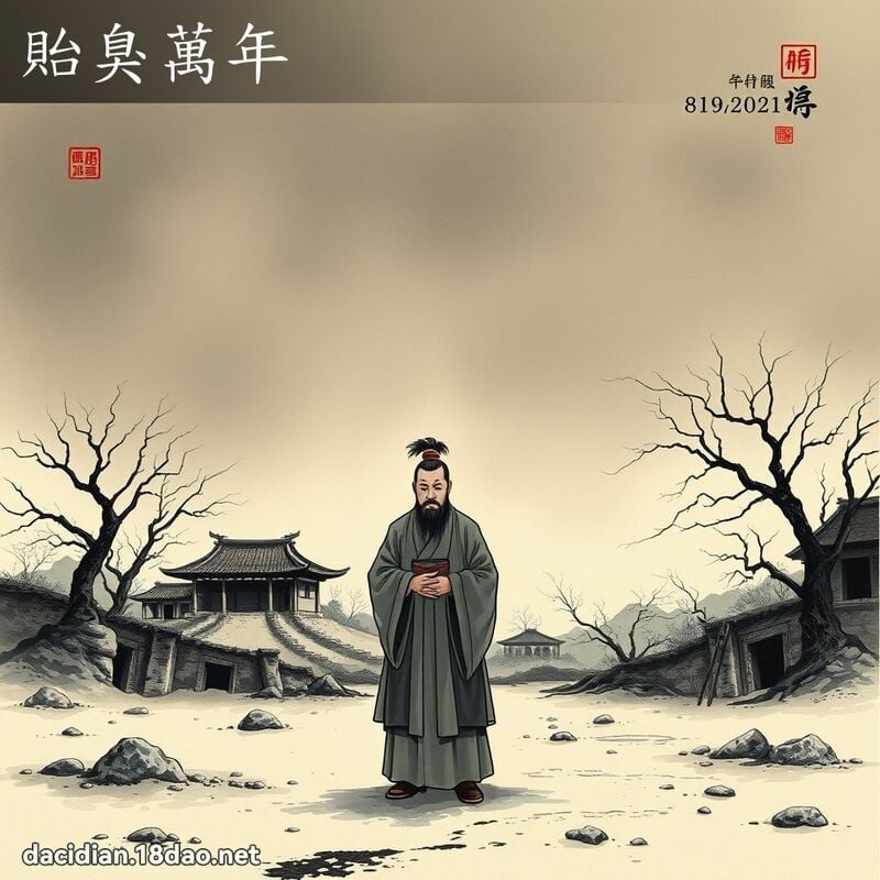 貽臭万年 配图