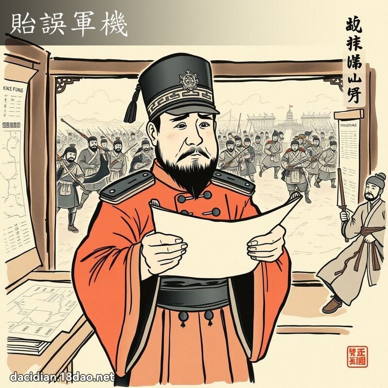 貽误军机 配图