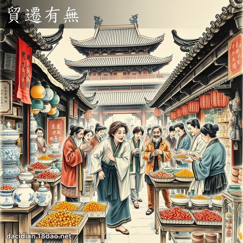 贸迁有无 配图