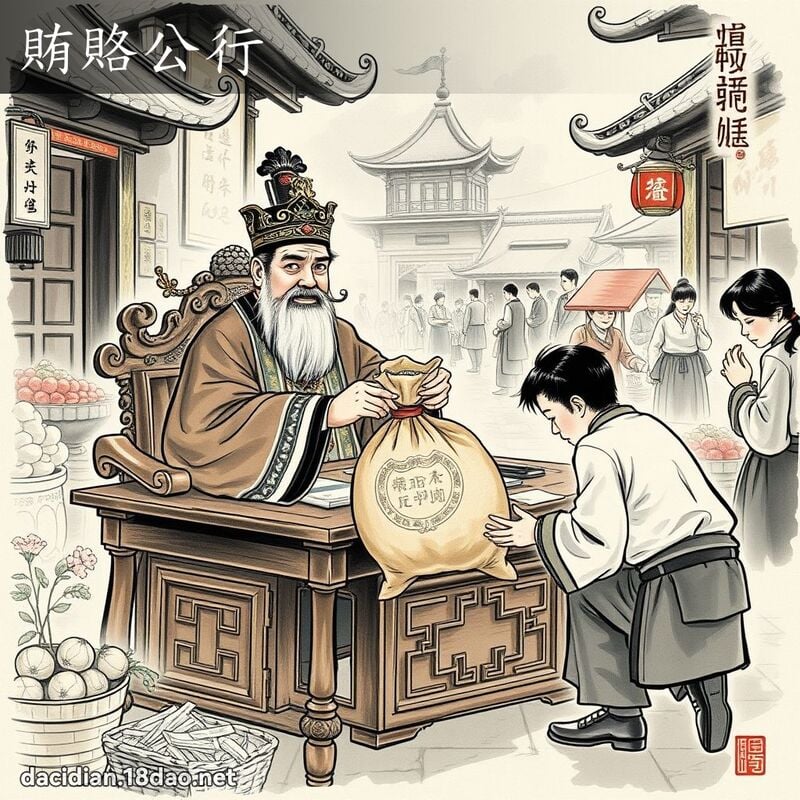 贿赂公行 配图