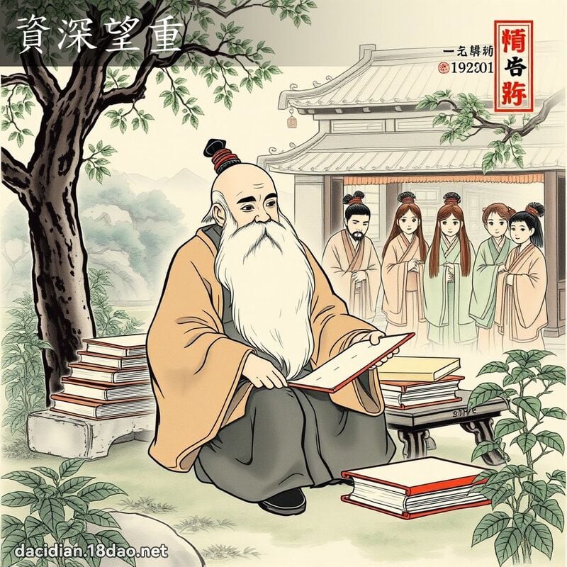 资深望重 配图
