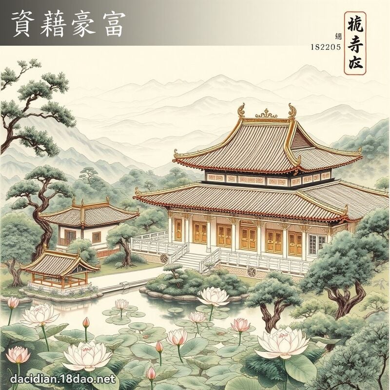 资藉豪富 配图