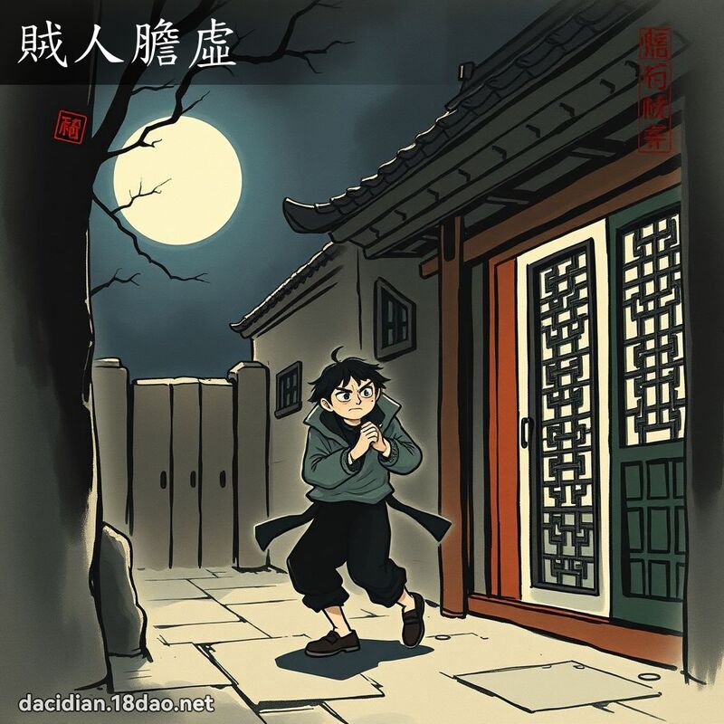 贼人胆虚 配图