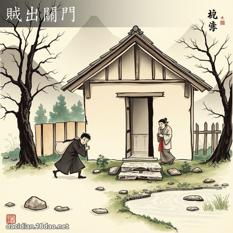 贼出关门 配图