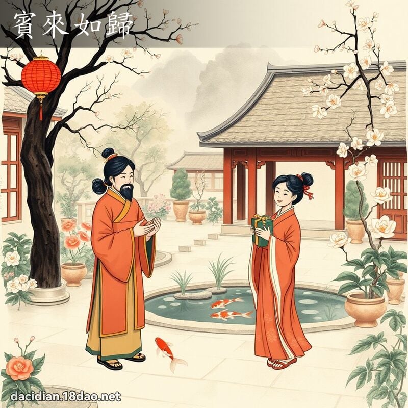 宾来如归 配图