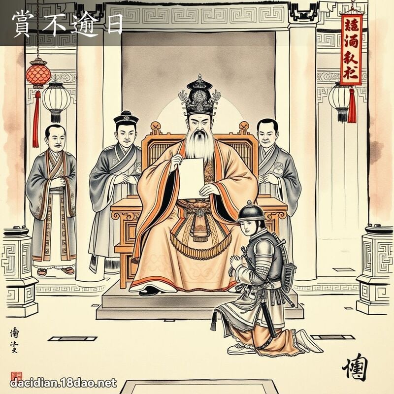 赏不逾日 配图