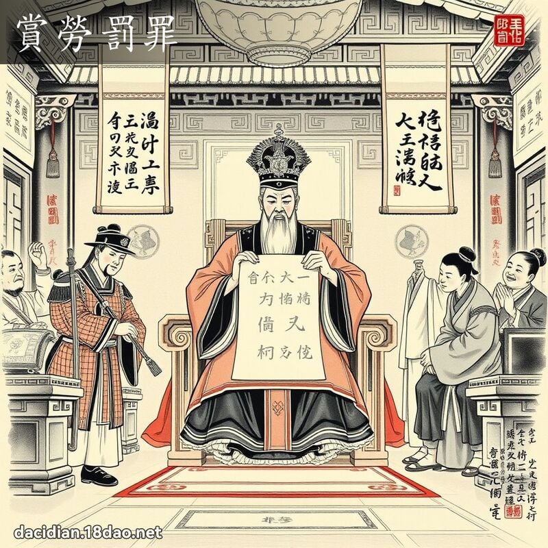 赏劳罚罪 配图
