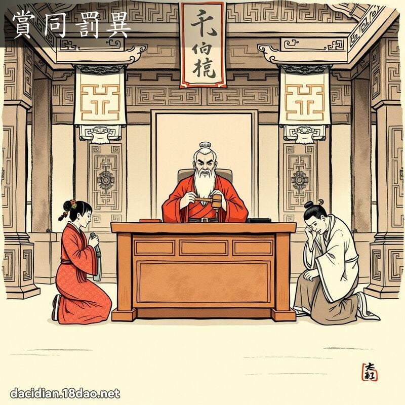 赏同罚异 配图