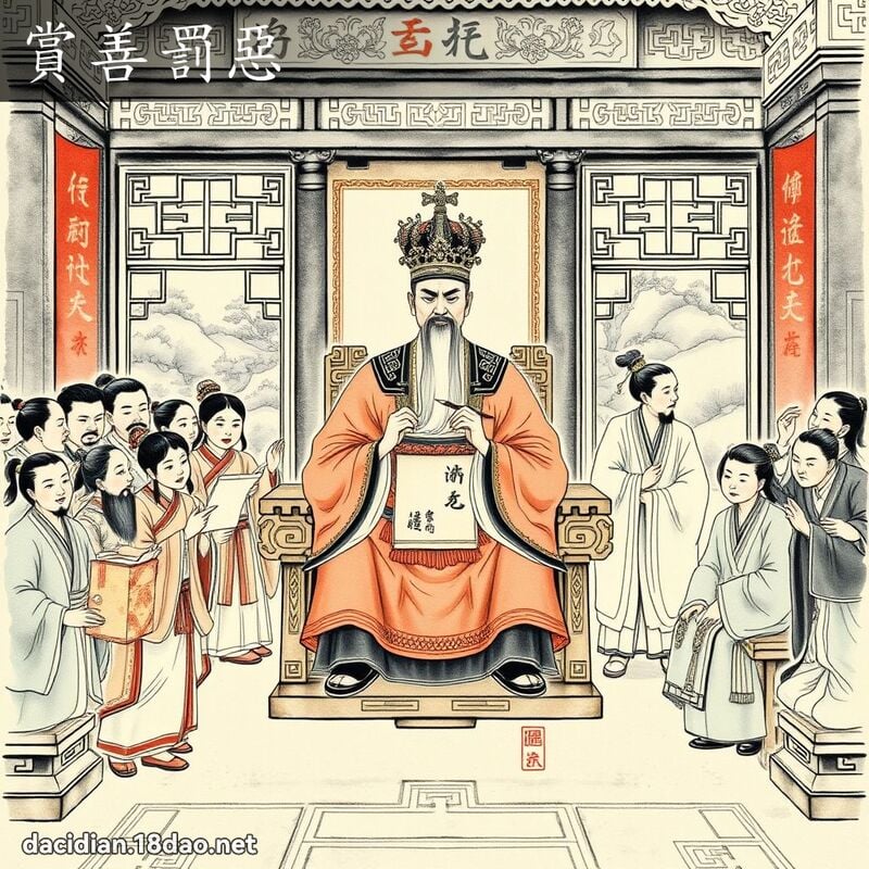 赏善罚恶 配图