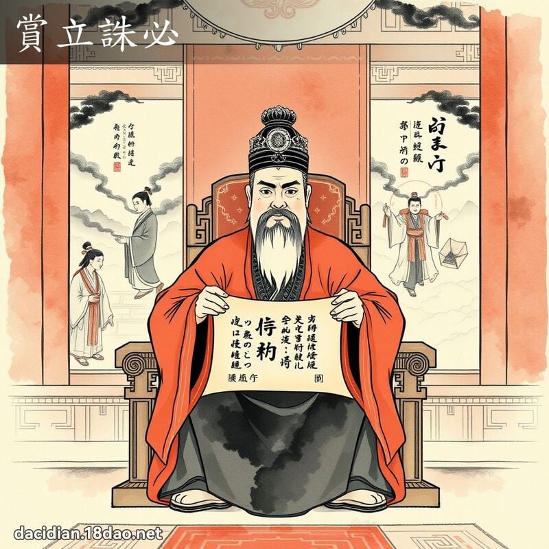 赏立诛必 配图