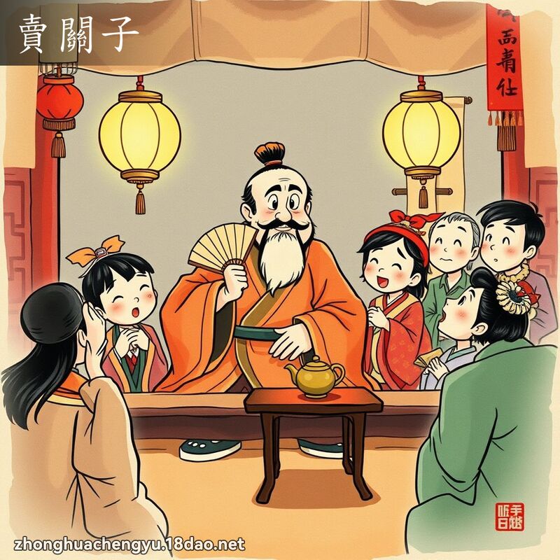 賣關子 - 中華成語配圖