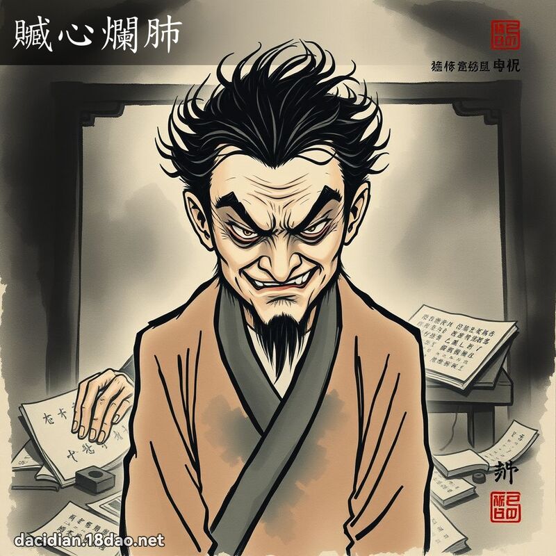 赃心烂肺 配图