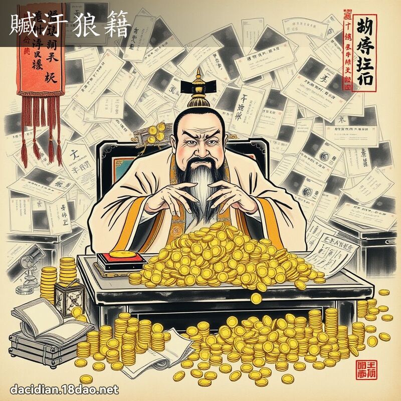赃汙狼籍 配图