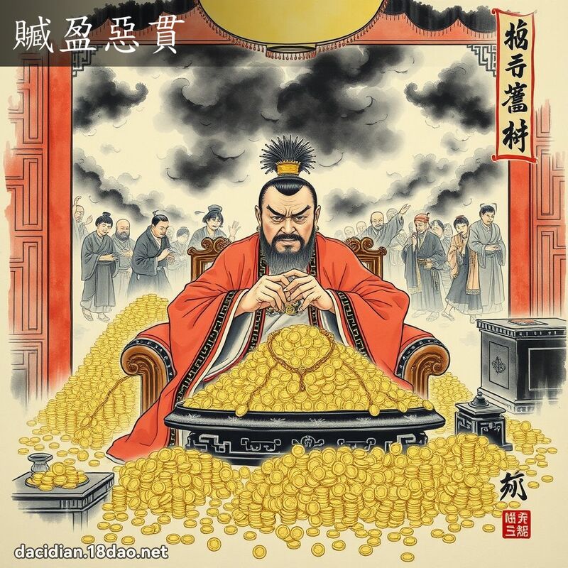 赃盈恶贯 配图