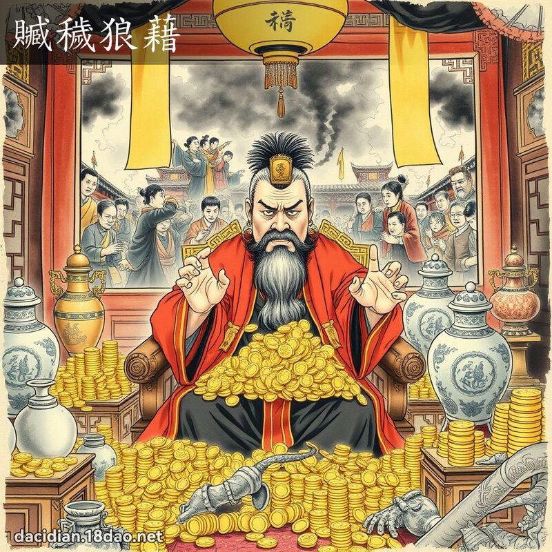 赃秽狼藉 配图