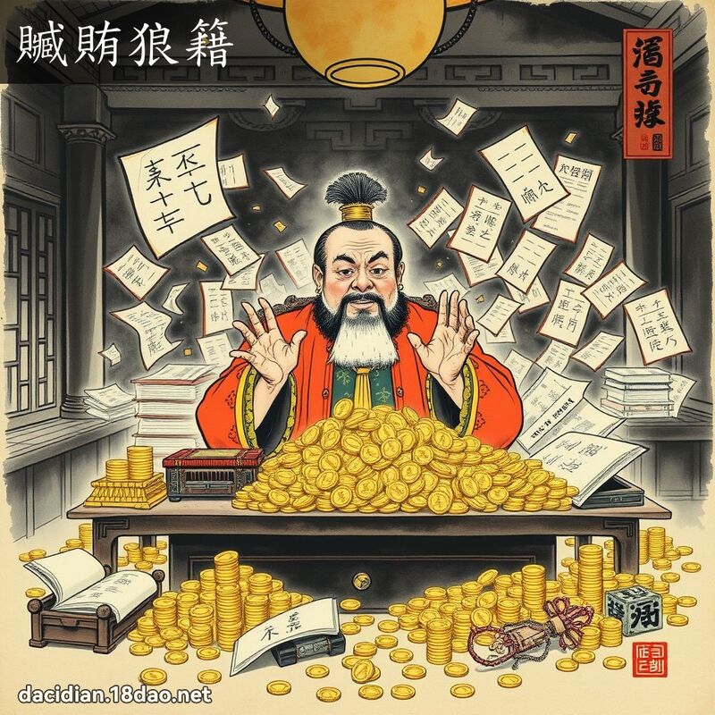 赃贿狼籍 配图
