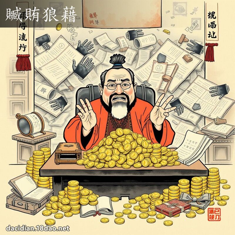 赃贿狼藉 配图