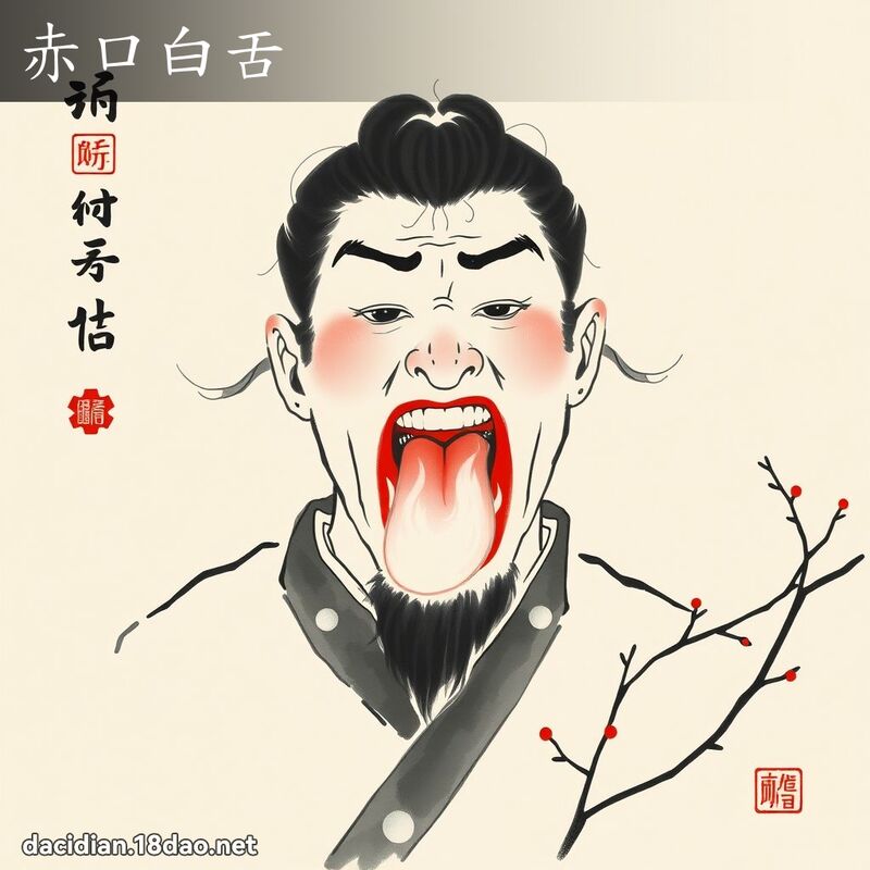 赤口白舌 配图
