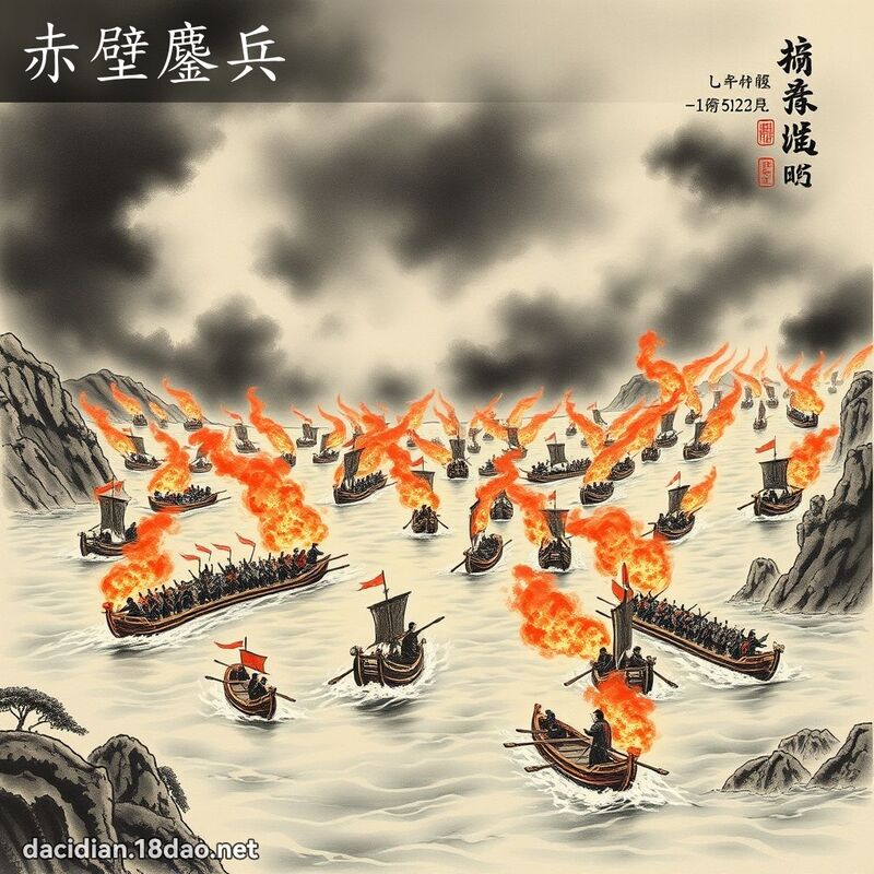 赤壁鏖兵 配图