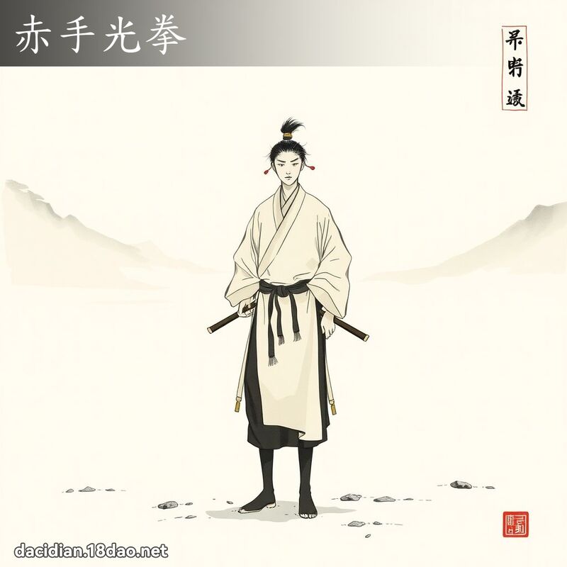 赤手光拳 配图
