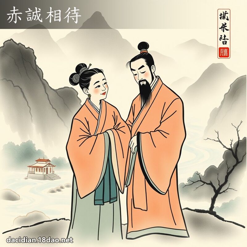 赤诚相待 配图