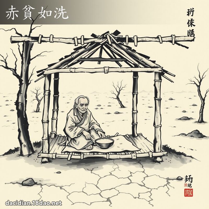 赤贫如洗 配图