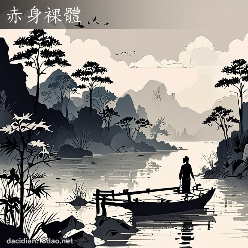 赤身裸体 配图