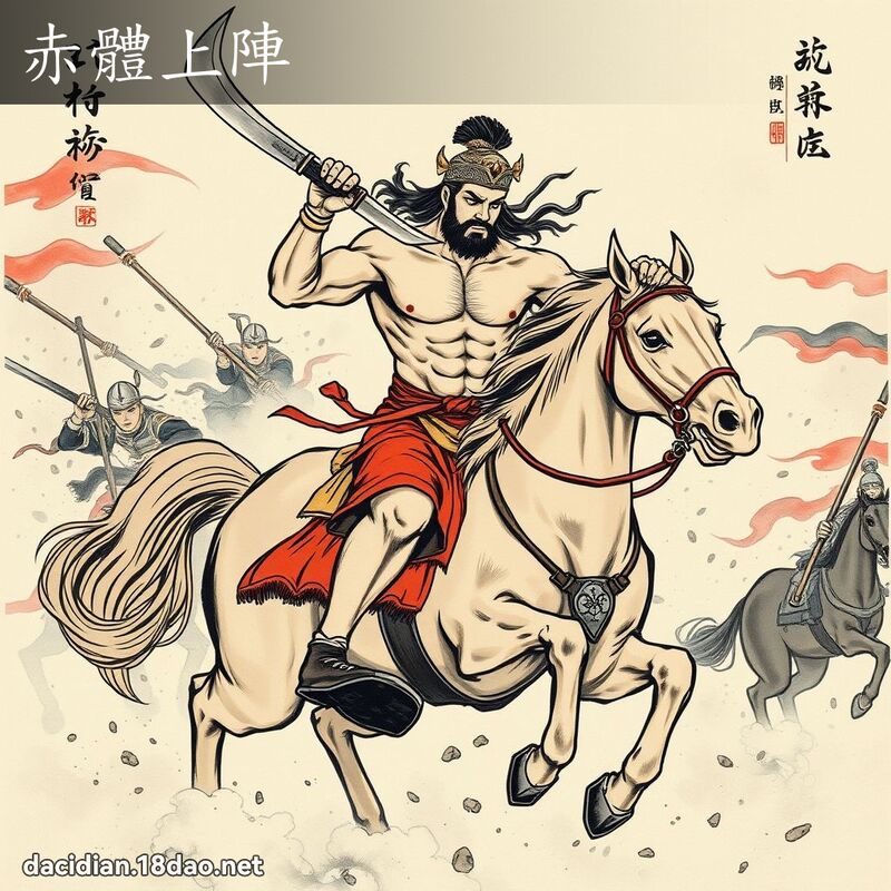 赤体上阵 配图