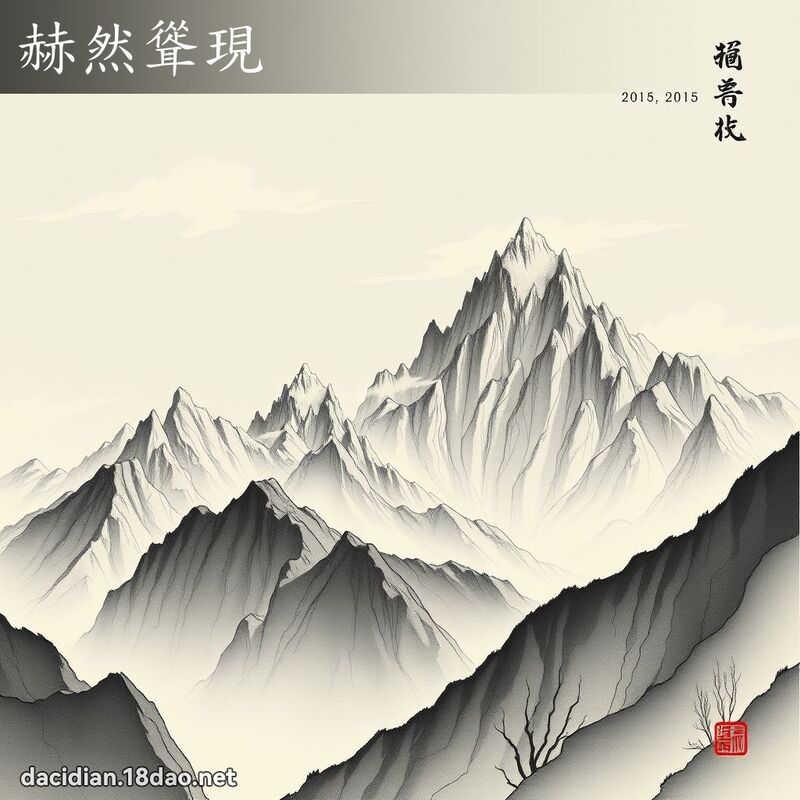 赫然耸现 配图