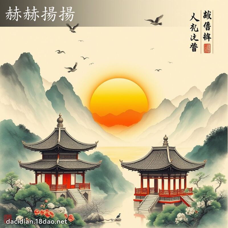 赫赫扬扬 配图