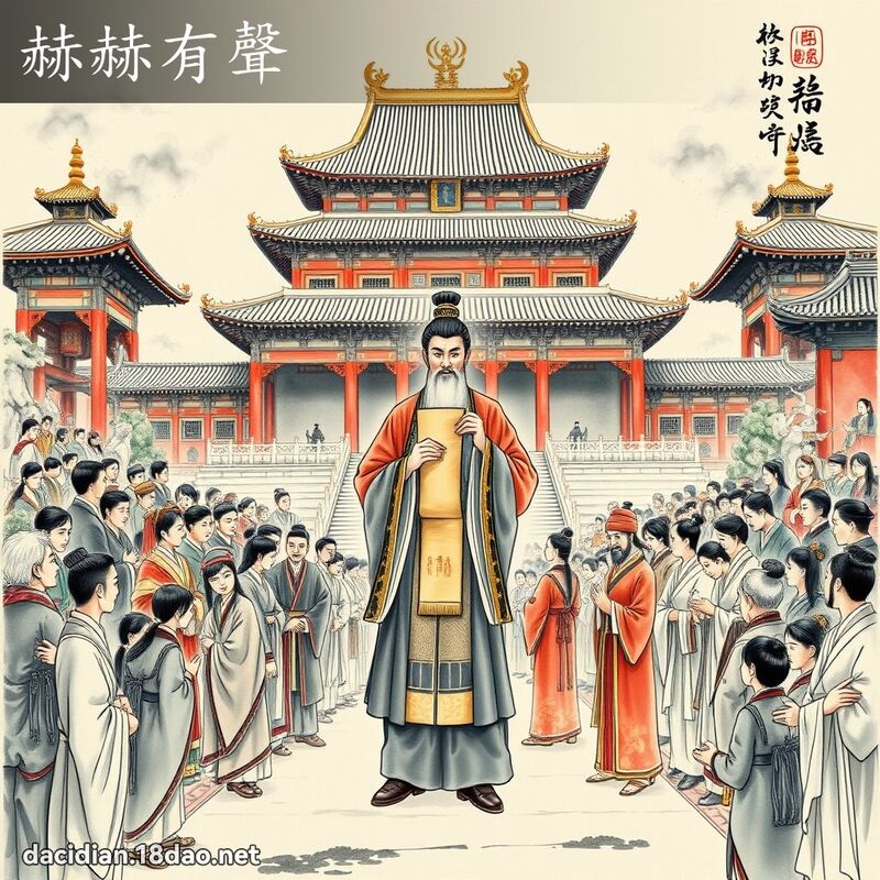 赫赫有声 配图