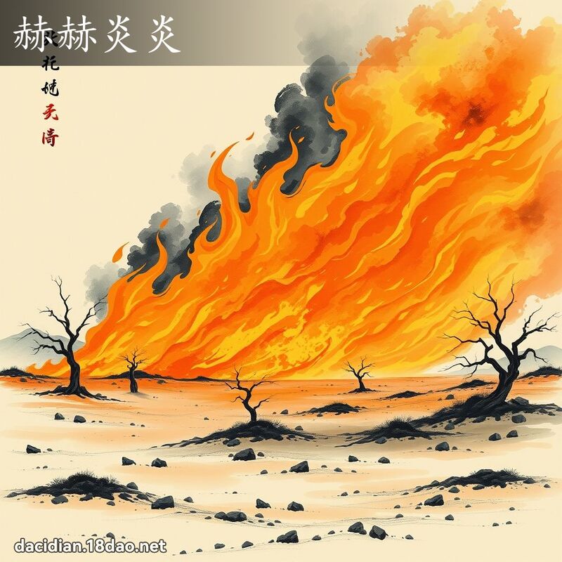 赫赫炎炎 配图