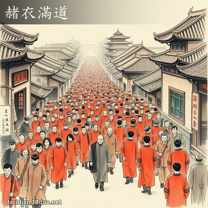 赭衣满道 配图