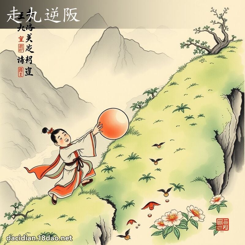 走丸逆阪 配图