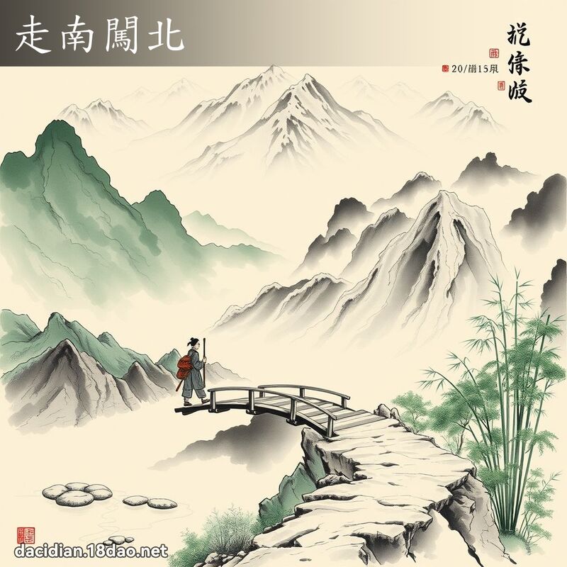 走南闖北 - 中華成語配圖