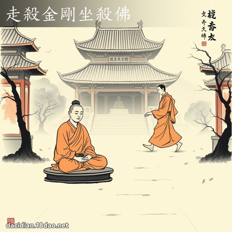 走杀金刚坐杀佛 配图
