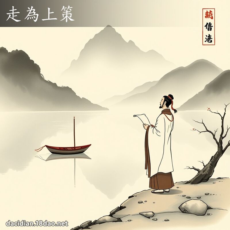 走为上策 配图
