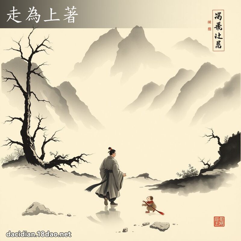 走为上著 配图