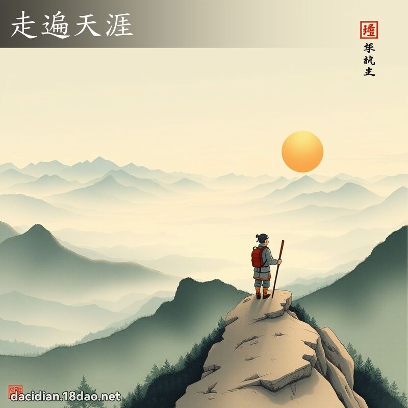 走遍天涯 配图