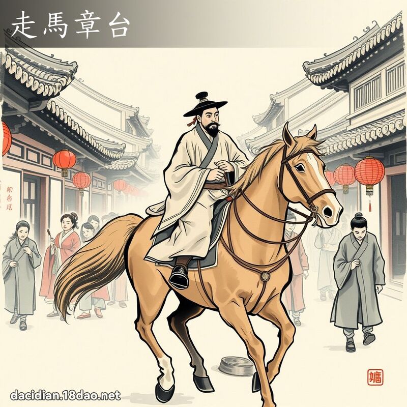 走马章台 配图