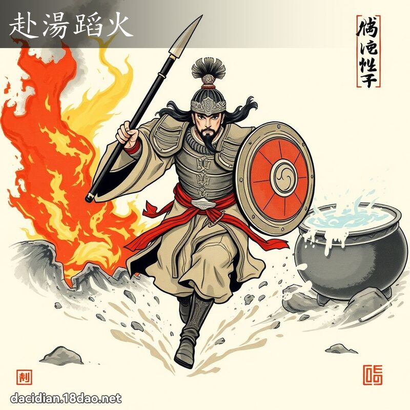 赴汤蹈火 配图