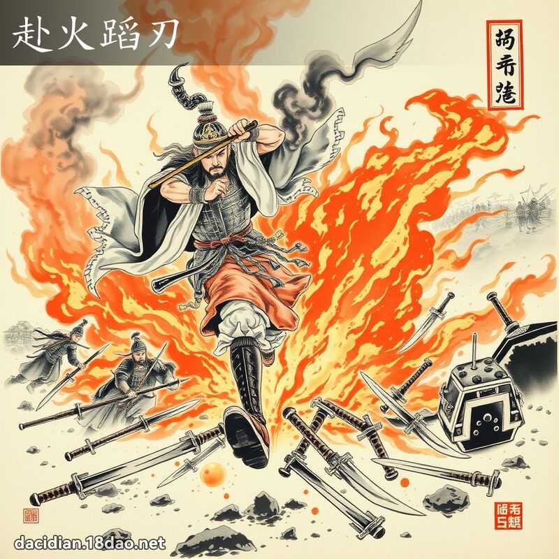 赴火蹈刃 配图