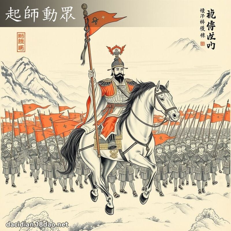 起师动眾 配图