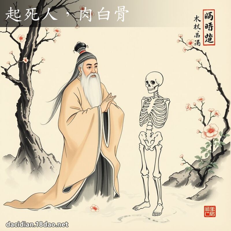 起死人,肉白骨 配图