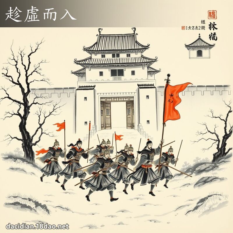 趁虚而入 配图