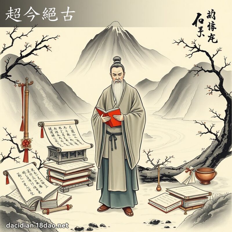 超今绝古 配图