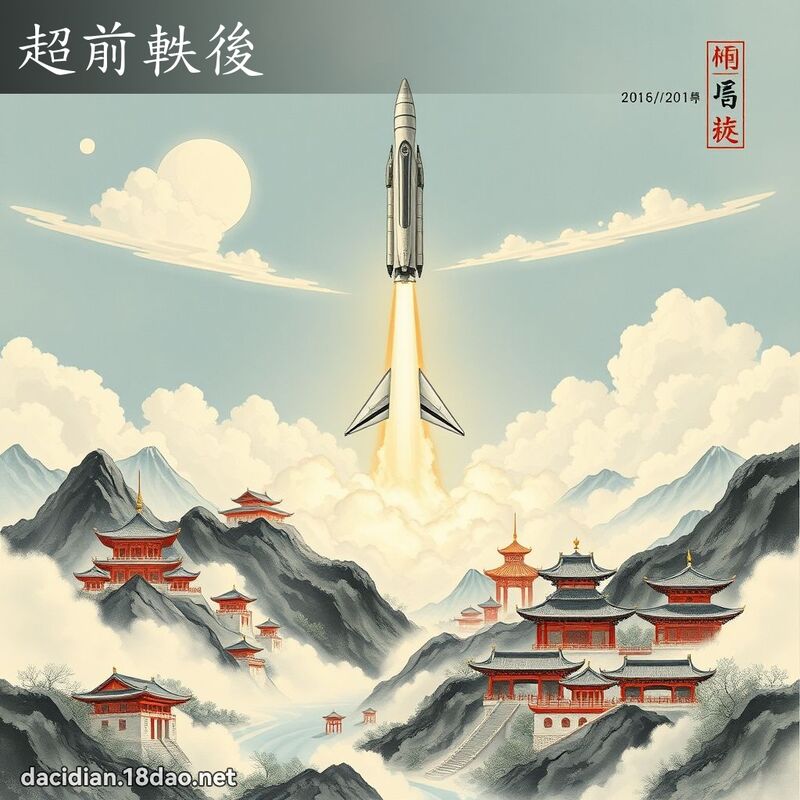 超前軼后 配图