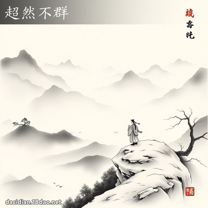 超然不群 配图